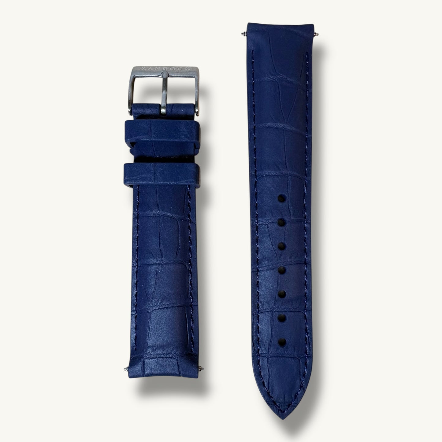 The Helvetia Gator — Caoutchouc Embossed Strap