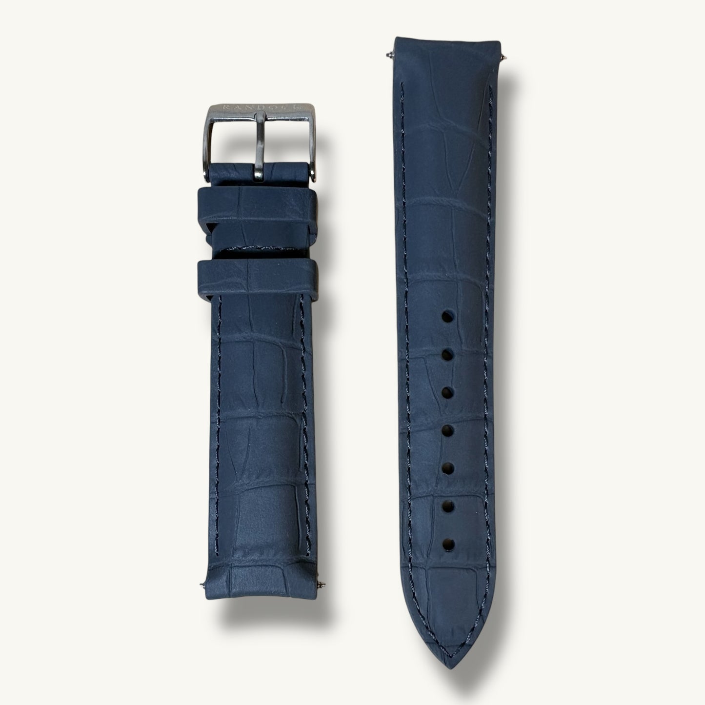 The Helvetia Gator — Caoutchouc Embossed Strap