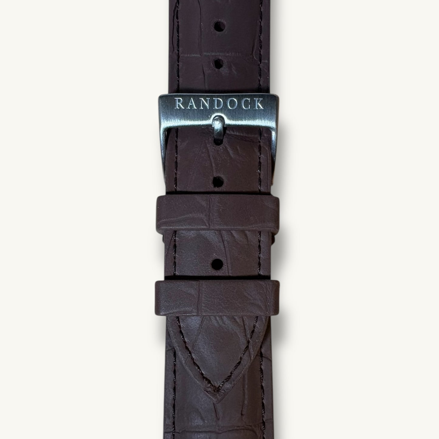 The Helvetia Gator — Caoutchouc Embossed Strap